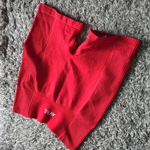 AYBL reflex seamless shorts Size S Red - Picture 5 of 5